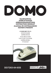 Manual Domo DO7264S Vacuum Cleaner