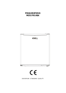 Manuale Howell FRG48A Frigorifero