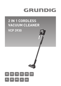 Manual Grundig VCP 3930 Vacuum Cleaner