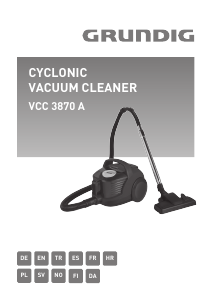 Manual Grundig VCC 3870 A Vacuum Cleaner