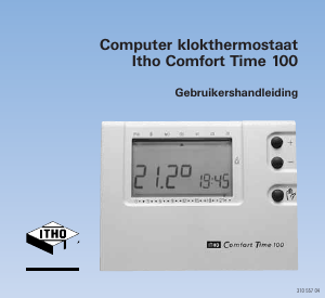 Handleiding Itho Comfort Time 100 Thermostaat