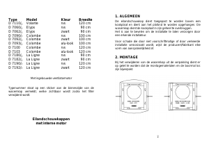 Handleiding Itho D7182/3 La Ligne Afzuigkap