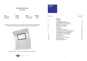 Handleiding Itho WD02091 Centina Afzuigkap