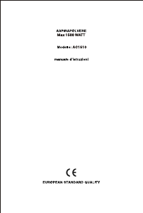Manuale Howell AC1510 Aspirapolvere
