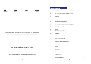 Handleiding Itho HR8590 Canto Afzuigkap