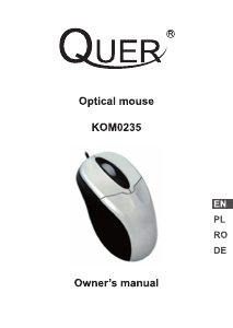 Instrukcja Quer KOM0235 Mysz