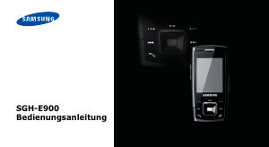 Bedienungsanleitung Samsung SGH-E900 Handy