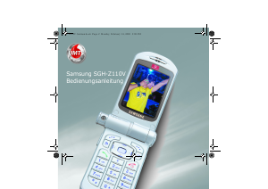 Bedienungsanleitung Samsung SGH-Z110V Handy