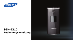 Bedienungsanleitung Samsung SGH-E210 Handy