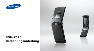 Bedienungsanleitung Samsung SGH-Z510 Handy