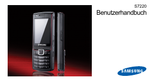 Bedienungsanleitung Samsung GT-S7220 Ultra Classic Handy