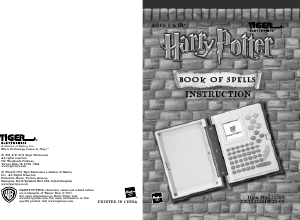 Handleiding Hasbro Harry Potter Book of Spells