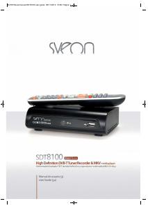 Manual Sveon SDT8100 Digital Receiver