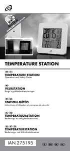 Mode d’emploi Auriol IAN 275195 Station météo