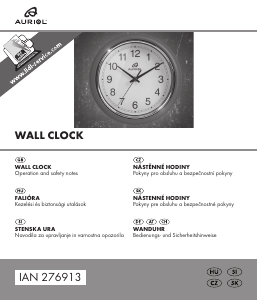 Manual Auriol IAN 276913 Clock