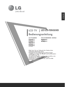 Bedienungsanleitung LG 55SL8500 LCD fernseher