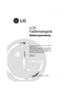 Bedienungsanleitung LG RZ-15LA31 LCD fernseher