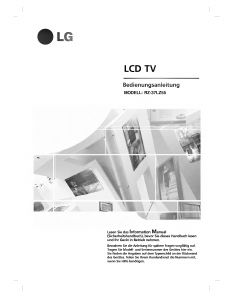 Bedienungsanleitung LG RZ-37LZ55 LCD fernseher