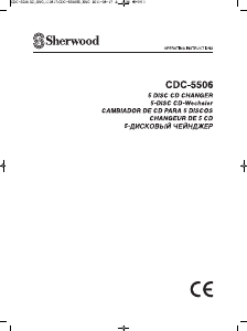 Manual de uso Sherwood CDC-5506 Reproductor de CD