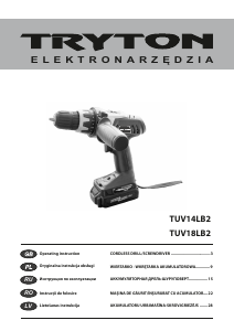 Руководство Tryton TUV14LB2 Дрель-шуруповерт