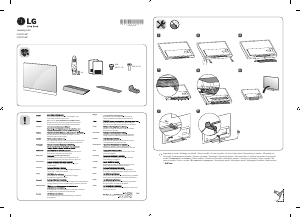 Handleiding LG OLED65E8PLA OLED televisie