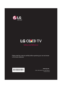 Priročnik LG OLED55C6D OLED-televizor