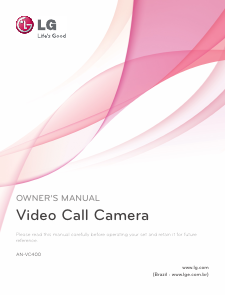 Manual LG AN-VC400 Webcam