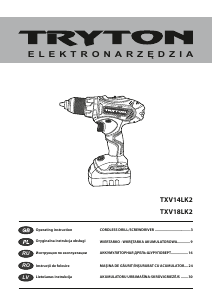 Manual Tryton TXV14LK2 Drill-Driver