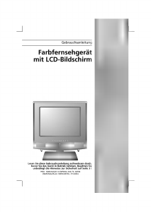 Bedienungsanleitung LG LE-15A10 LCD monitor