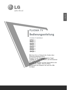 Bedienungsanleitung LG 42PQ600R Plasma fernseher