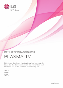 Bedienungsanleitung LG 60PA5500 Plasma fernseher