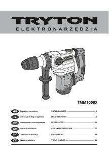 Manual Tryton TMM1050X Ciocan rotopercutor