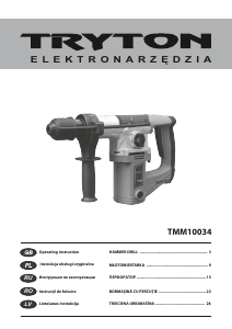 Manual Tryton TMM10034 Ciocan rotopercutor