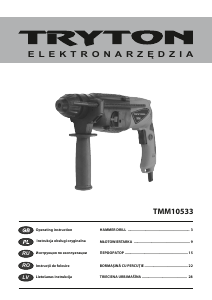 Manual Tryton TMM10533 Ciocan rotopercutor