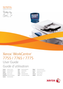 Handleiding Xerox WorkCentre 7755 Multifunctional printer