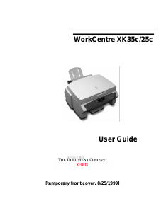 Bruksanvisning Xerox WorkCentre XK25c Multifunktionsskrivare