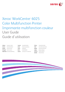 Handleiding Xerox WorkCentre 6025 Multifunctional printer