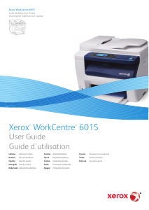Handleiding Xerox WorkCentre 6015 Multifunctional printer
