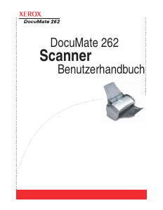 Bedienungsanleitung Xerox DocuMate 262 Scanner