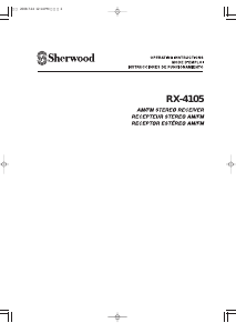 Handleiding Sherwood RX-4105 Receiver