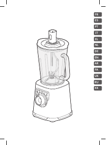 Bedienungsanleitung Tefal BL811138 Standmixer