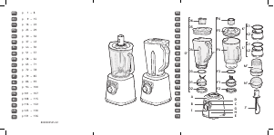 Priručnik Tefal BL82AD31 Blender