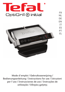 Handleiding Tefal GC706D12 OptiGrill+ Initial Contactgrill