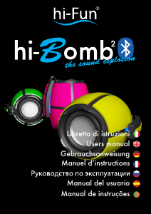 Manuale hi-Fun hi-Bomb2 Altoparlante