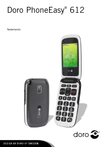 Handleiding Doro PhoneEasy 612 Mobiele telefoon