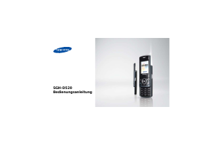 Bedienungsanleitung Samsung SGH-D520 Handy