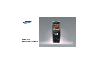 Bedienungsanleitung Samsung SGH-E750 Handy