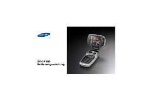 Bedienungsanleitung Samsung SGH-P900 Handy