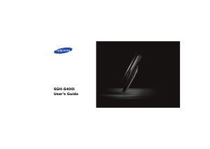 Handleiding Samsung SGH-S400I Mobiele telefoon
