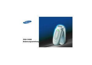 Bedienungsanleitung Samsung SGH-X480 Handy